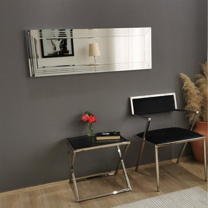 Hanah Home Espejo Moderno A301Y Plateado